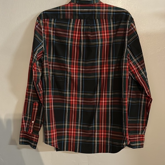 J. Crew Secret Wash organic cotton poplin shirt size medium - Picture 5 of 6